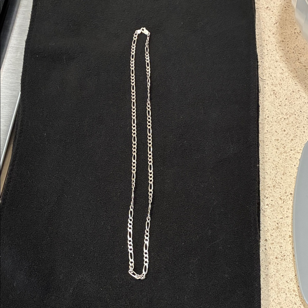 Elegant Sterling Silver Chain Necklace